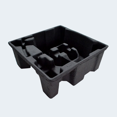 加工定制塑胶配件产品纸托 电子类商品环保包装东莞纸浆盒